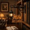 Warm Glow Bookshelf Lighting Vintage Reading Light Fantasy Bookcase Lamp  Home Decor