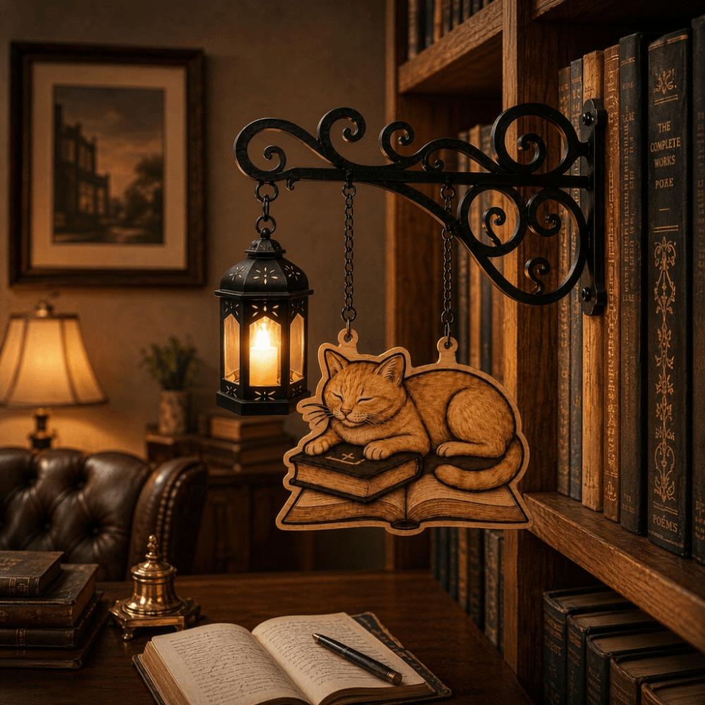 Warm Glow Bookshelf Lighting Vintage Reading Light Fantasy Bookcase Lamp Home Decor