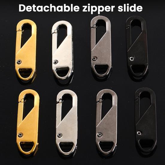 Detachable Zipper Pull Replacement Zipper Pull Tab Quick Attach Remove Zipper Pull for Backpacks Jackets Boots Luggage Clothing Purse