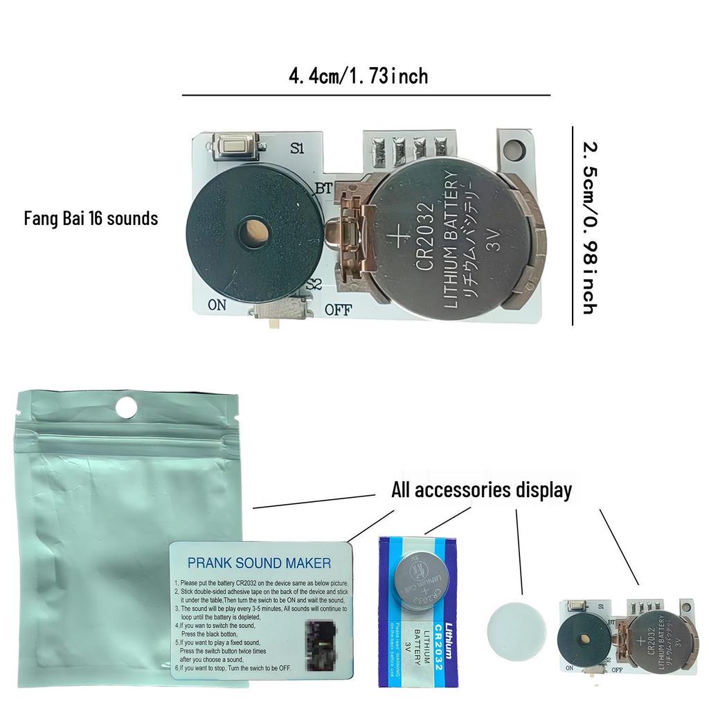 Cross-Border Exclusive Hidden Prank Noise Maker Stress Relief Toy