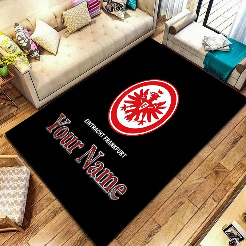 Eintracht Frankfurt Custom Name Carpet Rug for Living Room Bedroom Home Sofa Decoration,Kids play Non-slip Floor Mat