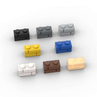 MOC 10PCS 98283 Modified 1x2 With Masonry Profile Building Blocks High-Tech Bricks Learning-Focused Idea Toys Children Birthday Present