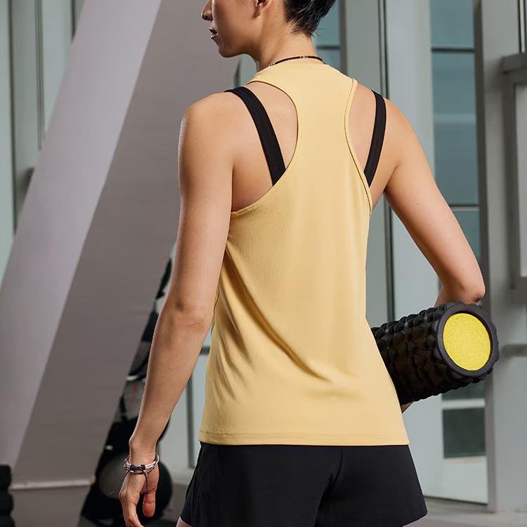 Adidas D4thiiit Sc Tk Heat.Rdy Fashion Comfortable Round Neck Versatile Sleeveless Sports Vest Women Tops Yellow IQ2653