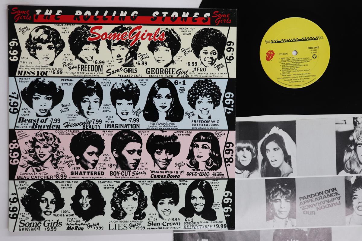 

LP Record ROLLING STONES Some Girls FC40449 ROLLING STONES 1986 US Rock Used
