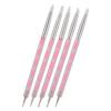 5pcs Nail Art Dotting Pen Dual Ended Nail Painting Pen   Carving Pen with Acrylic Handle