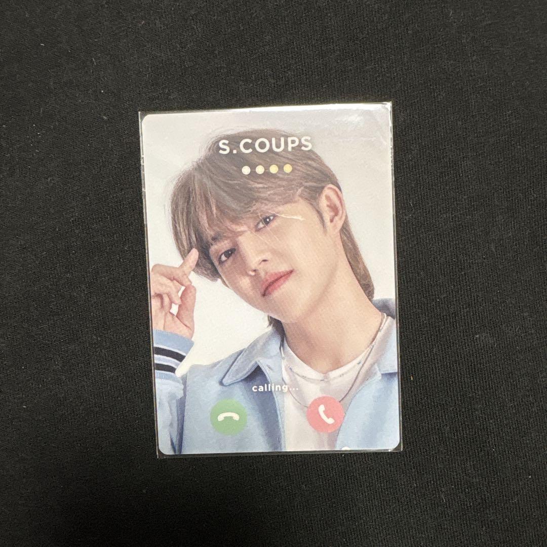 

[USED] SEVENTEEN Hello Card S.Coups Card