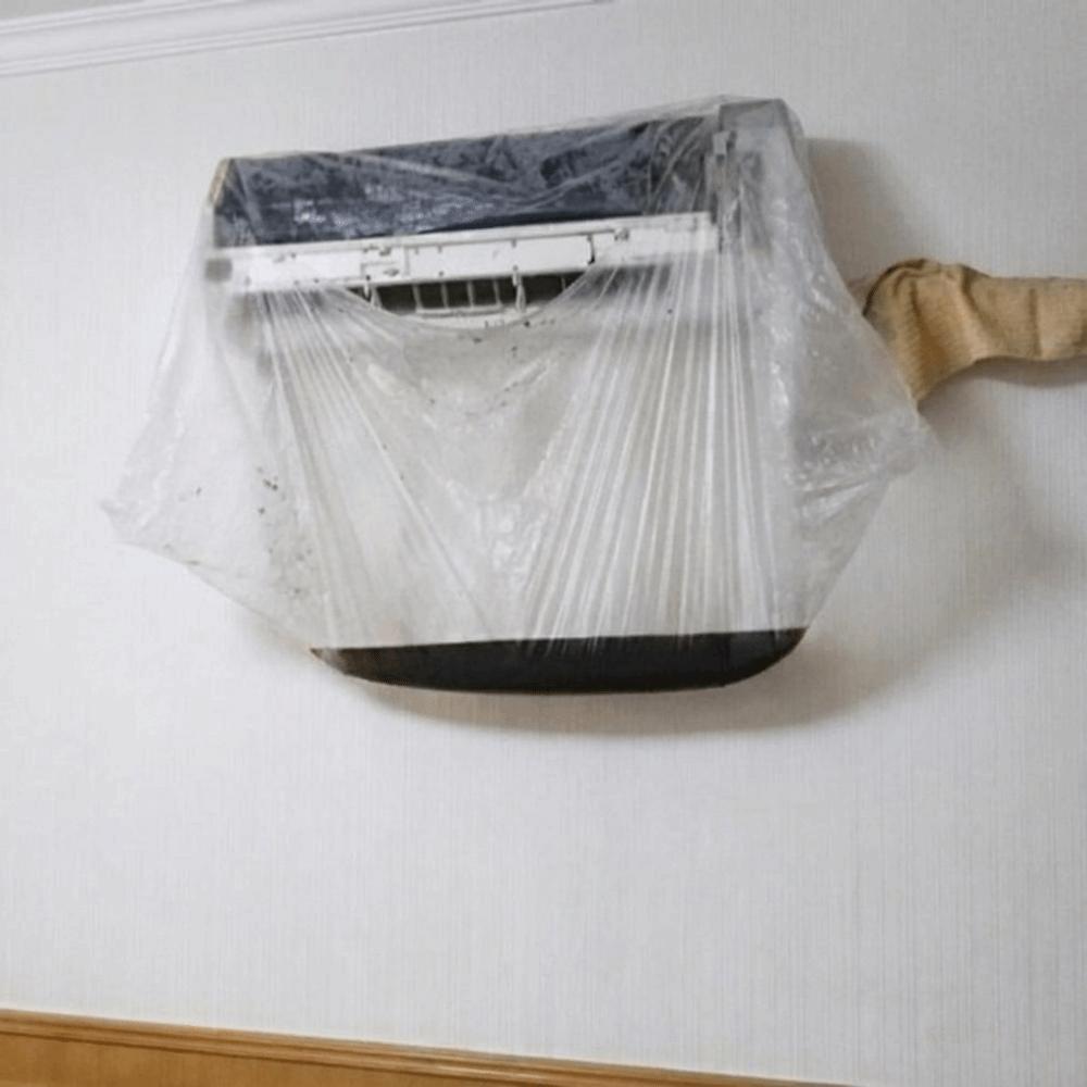 4PCS Splash Proof AC Sewage Collecting Bag Disposable AC Protective Cover  Industry