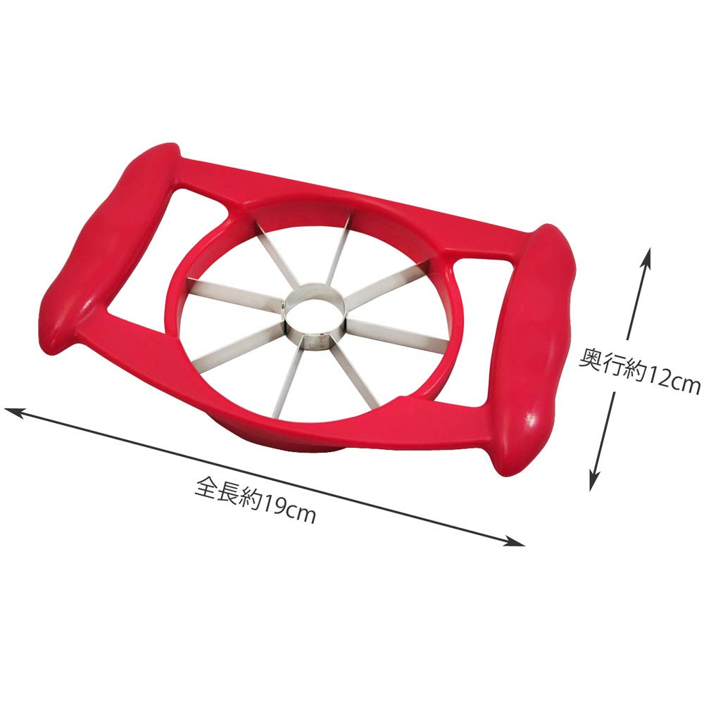 Kai Corporation Apple Cutter for Broad 8 Equal Easy to DH2614 Beans, Slices, Use,
