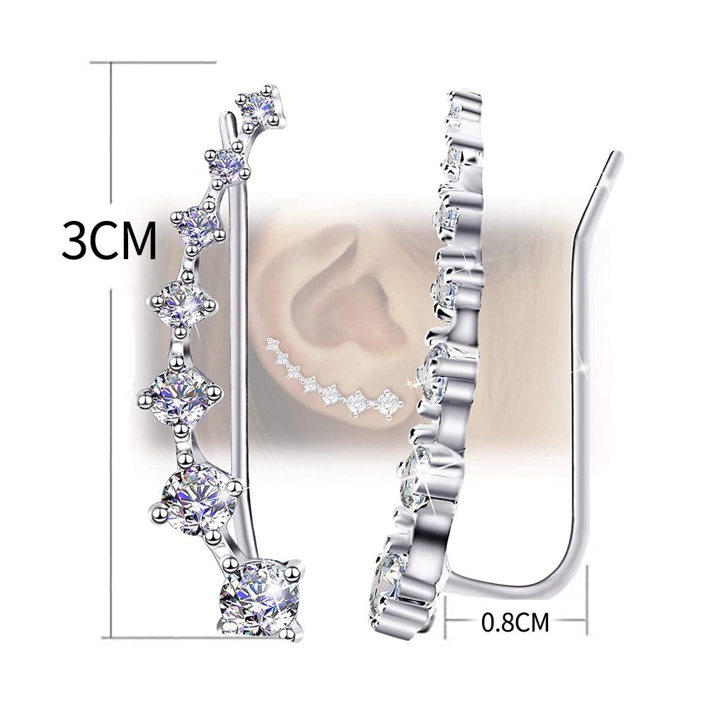 Black Awn Zásnubní náušnice se šperky pro ženy Boucles D'oreilles