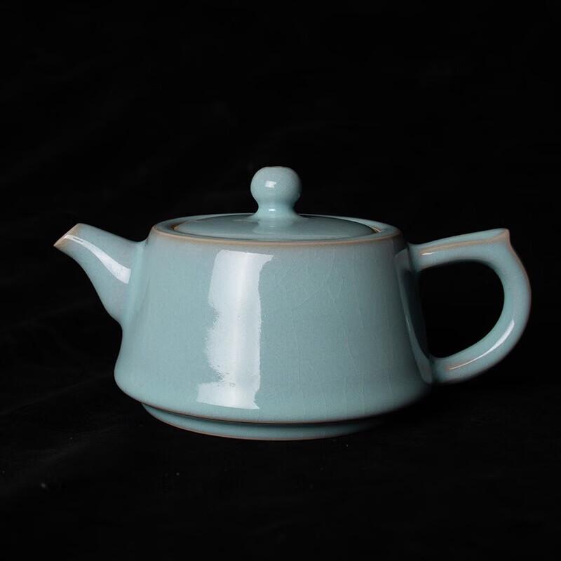 Hongbao Ru Kiln Jinglan Teapot - Handmade by Wang Zhenfang