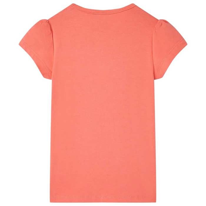 T-shirt pour enfants corail 92/104/116/128/140