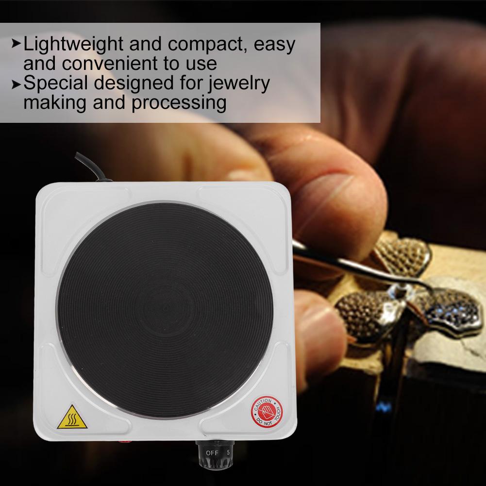 1500W Hot Plate Electric Gold Melting Stove Heating Furnace Jewelry Electroplating Tool