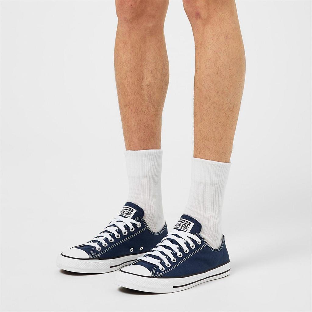 Converse Mens Ox Logo Canvas Trainers