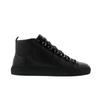 LUXSOLE Men's Lace Up Casual Flat Shoes Fashion Designer Cow Leather Thick Soled Sports Shoes Summer New Outdoor Male High Top Shoes