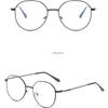 Metal Round Anti Blue Light Glasses Women Men Classic Square Eyeglasses Frames Transparent Computer Glasses