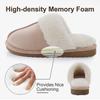Fashion Kidmi Women's Slippers Soft Fluffy Fuzzy Slippers Ladies Winter House Slippers New Warm Shoes For Woman Comfortable Womens Shoes