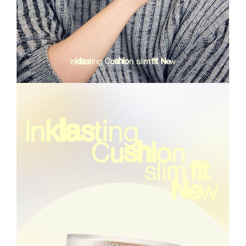 THE FACE SHOP - Inklasting Cushion Slim Fit New Refill Only - 3 Colors