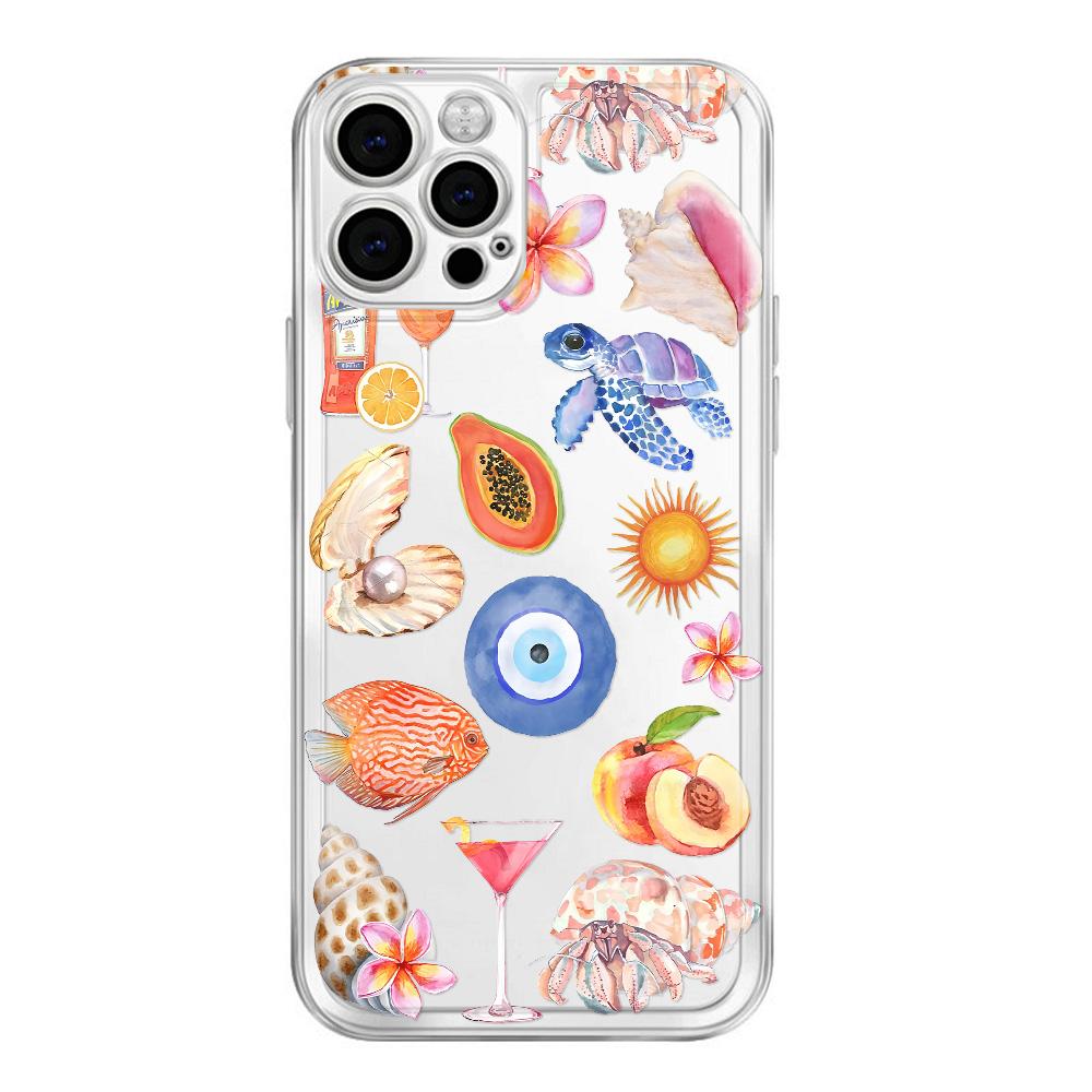 

Summer Ocean Themed Phone Case For Samsung Galaxy S26 S23 S24 S22 S25 Ultra Plus Cover For Galaxy S25+ S24+ S23+ S26+ Fundas Galaxy S25