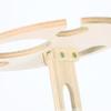 Portable Picnic Table Foldable Outdoor Camping Table Wine Bottle Holder Wooden Wine Rack For Party Fishing Beach Garden Yard