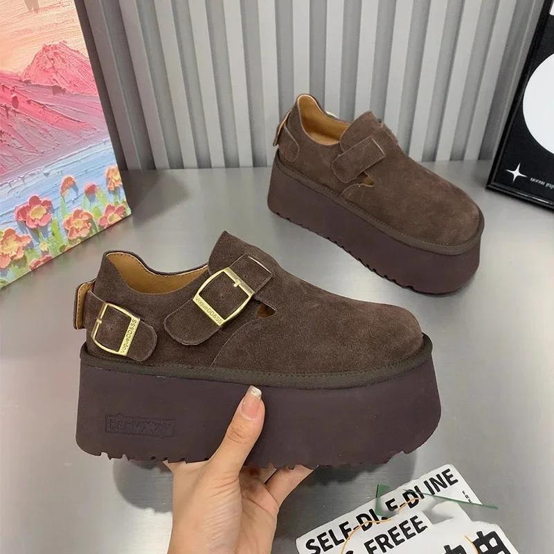 Новые женские туфли на платформе — фото 8