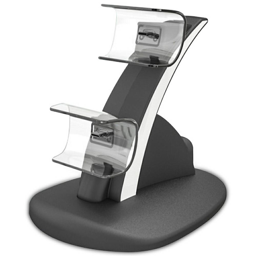 IPLAY HBP-253 For Sony PlayStation 5 Game Controller Holder Storage Stand Charging Dock with Type-C Port LED Indicator