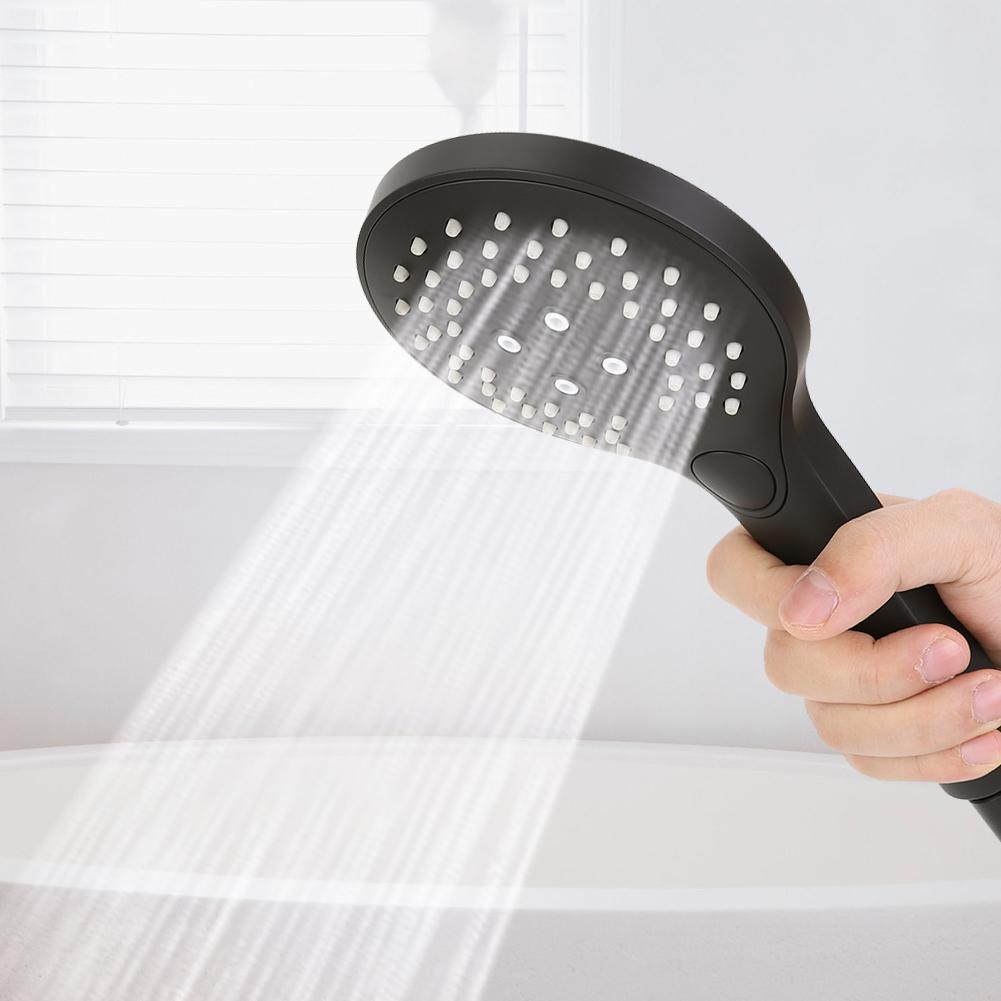 Rain Shower System Set with Handheld Spray Bathroom Shower Faucet Adjustable Slide Bar Shower Head