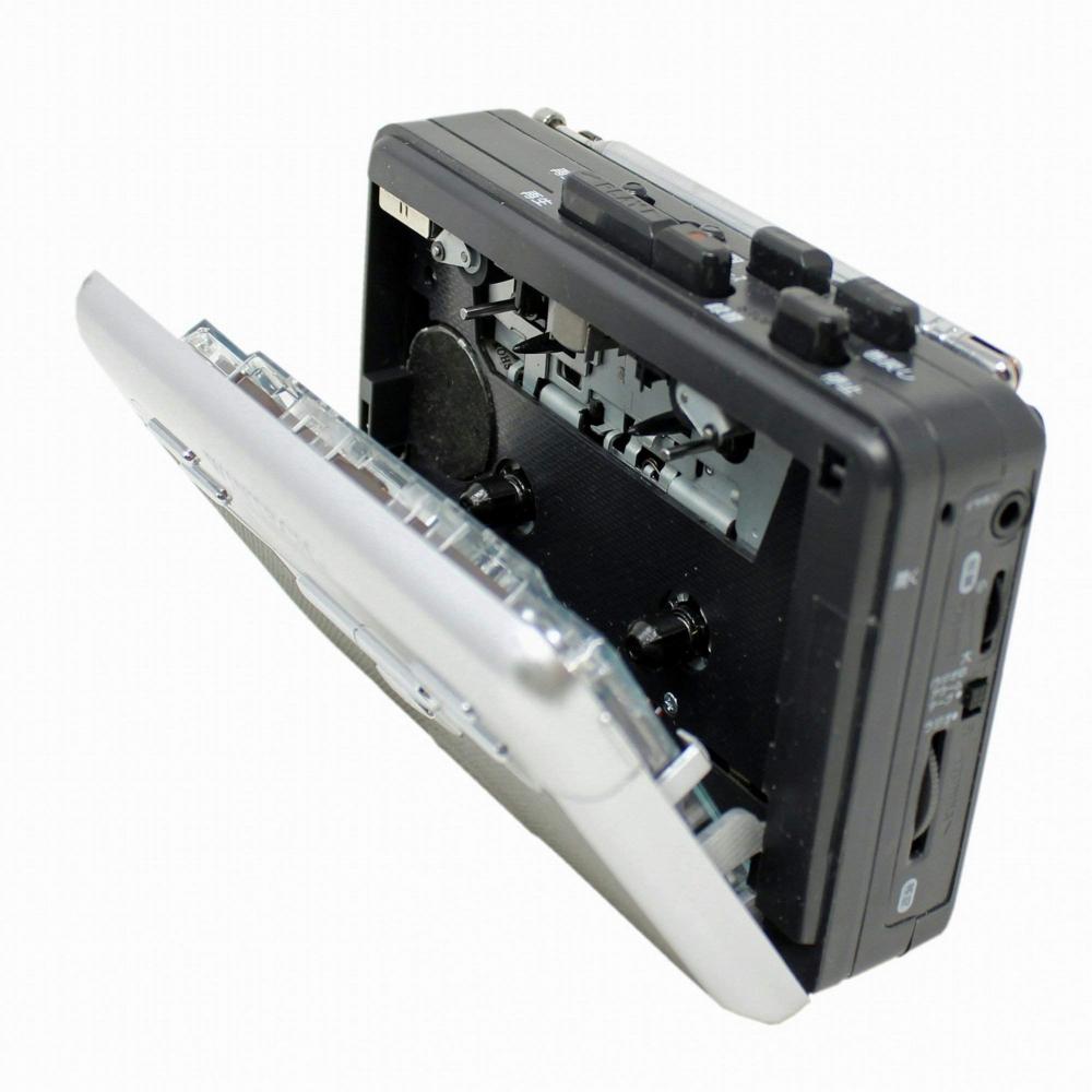 WINTECH Tape Recorder with Radio (FM Wide Compatible) Silver Auto Reverse PCT-11R2