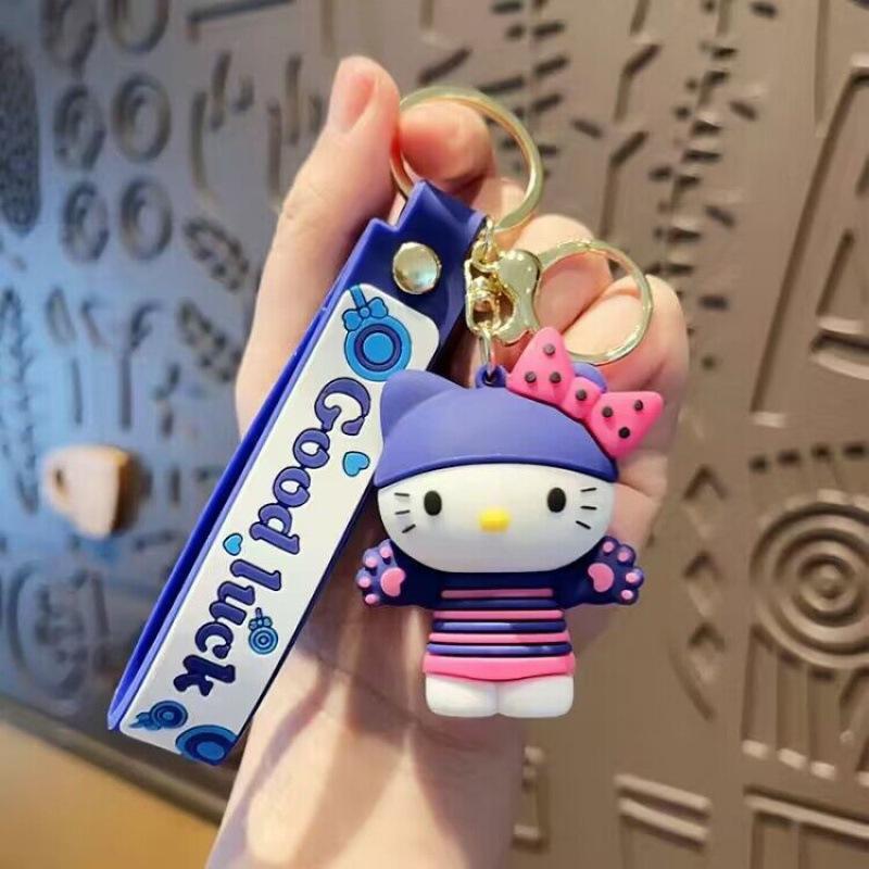 Cartoon Keychain Doll Pendant Cute Bag Keychain Doll Machine Small Gift