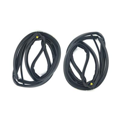 1 Pair of Car Front Door Sealing Strips for Honda Civic Sedan 2006-2011