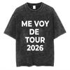 Vente Chaude Rosalia Lux Nouvel Album Impression Affiche T-shirt Hommes Femmes Vintage Coton Lavé Coupe Ample Décontracté Surdimensionné Streetwear Mode Harajuku Été Nouveau Tee