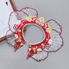 Butterfly Decoration Hanfu Shawl Embroidery Kids Shirt False Collar  Horse-face Skirt
