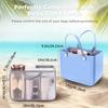 Beach Bag Organizer for Beach Bag Accessories Inserts Beach Toted Bags Insert for Organizing Mesh Insert Divider Pouch