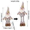 MaoSheng Eco-Friendly Realistic Christmas Princess Plush Doll Dressed for Christmas Popular Christmas Gift Custom  Supplier