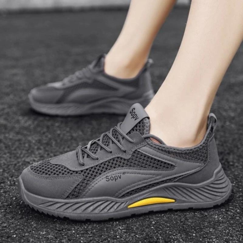Cushioned Insole Mesh Upper Man Casual Sneaker Comfortable Spring and Autumn High Quality Original Fashion Sports Shoes for Men