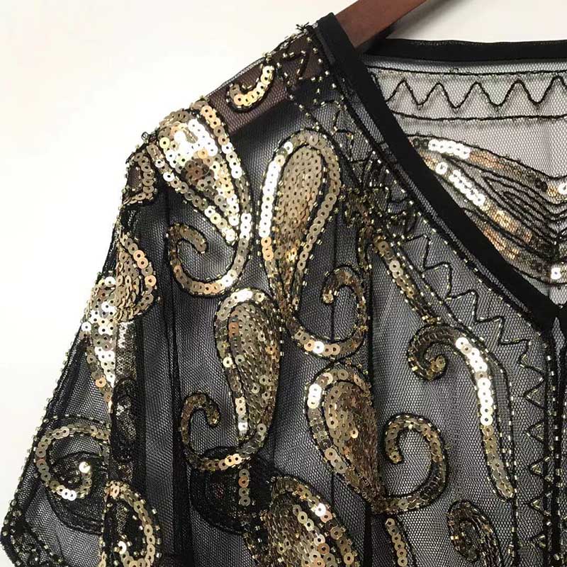 Schal Ausgehöhlte Spitze Perlenbesetzter Schal Oberbekleidung Weich und Bequem Vielseitiger Schal