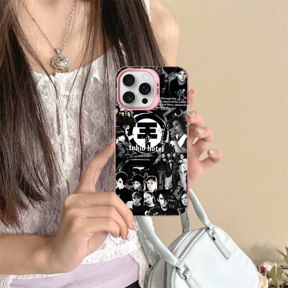 Tokio Hotel Band Phone Case For IPhone 17 16 Plus Pro Max 15 14 13 12 11 Matte Colorful Covers
