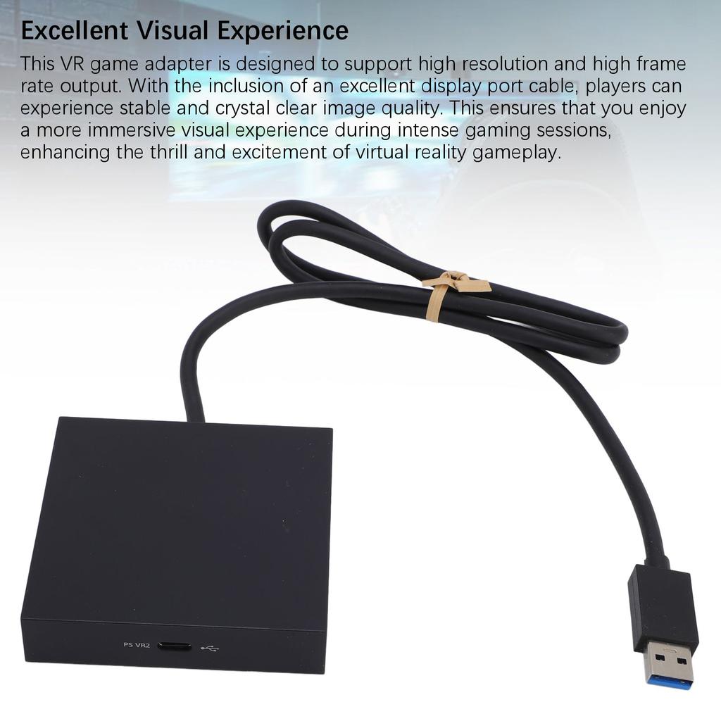 PC Game Adapter High Resolution Output Stable Multifuncitonal Computer Gaming Adapter US Plug