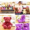 Soft And Skin-friendly 11.8-21.6 In Colored Teddy Bear Plush Perfect Gift For Kids And Home Decor