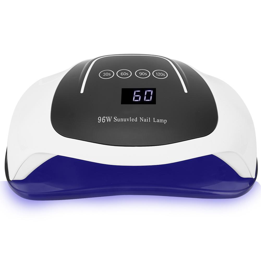 96W LED UV Nail Lamp Gel Nail Polish Dryer Quick Drying Nail Art Machine