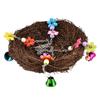 Bird Nest Hanging Cage Hut Tent Bed Bird Parrot Toy Birds Nest Parrot Straw Nest Cages