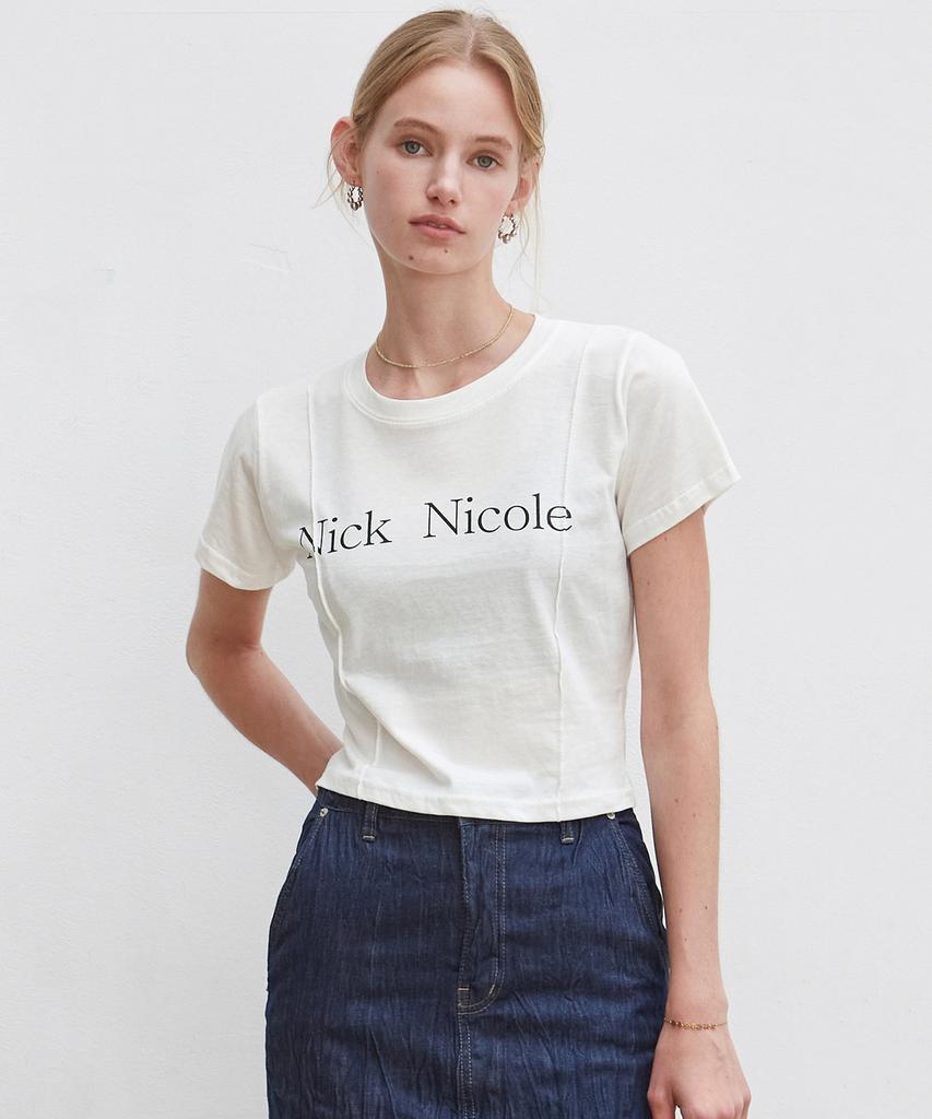 Nigaennikol Nicole Pintuck Crop Tee_6 Color