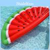 Uppblåsbar Vattenmelon Flytring Vuxen Åkbar Tjock PVC Simring Utomhus Flytande Säng Miljövänlig 180*80*20cm