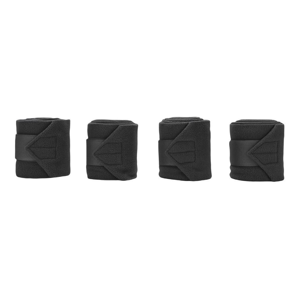 4PCS Horse   Leg Wraps 9.8FT Soft Fleece Protective Equestrian Leg Bandages for Horse Supplies