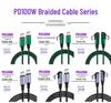 100W Type-C to Type-C Fast Charging Male-to-Male PD Data Cable