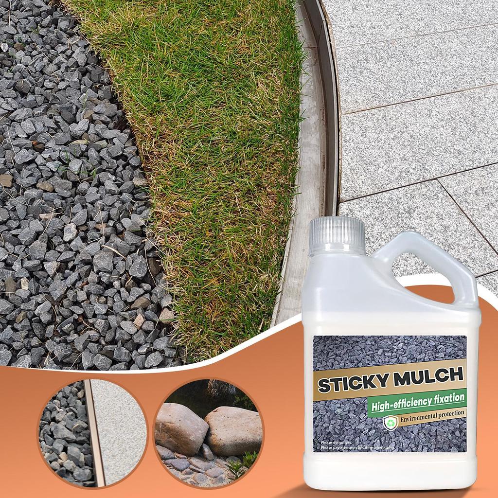 Quick Drying Landscape Adhesive 500g Clear Waterproof Glue For Rocks Sealer Adhesive Stabilizer Outdoor Garden Gravel Binder