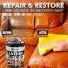 Multi-Function Leather Care Cream - Suitable for Sofas, Car Seats, and Shoes Renewal Cream - Long-Lasting Shine and Protection,