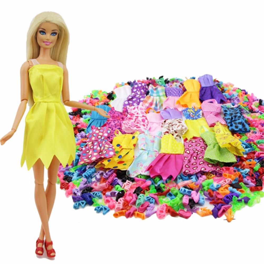 

Набор одежды и обуви для барби, 10 шт