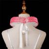 Vintage Renaissances Elizabethan Ruff Collar Victorian Edwardian Costume Neck Ruffle for Halloween Masquerades Cosplay