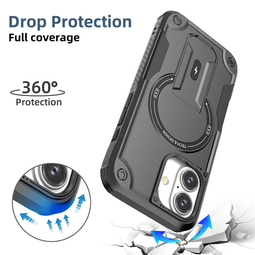 Protection Mobile Phone Case for Iphone 17 Pro Max 16 15 17 Air 13 12 14 Plus Iphone16 Iphone17 Dual Layer Strong Cover