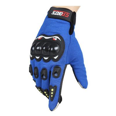 Guanti da moto touchscreen Guanti da ciclismo traspiranti con dita intere Guanti protettivi antiscivolo per uomo